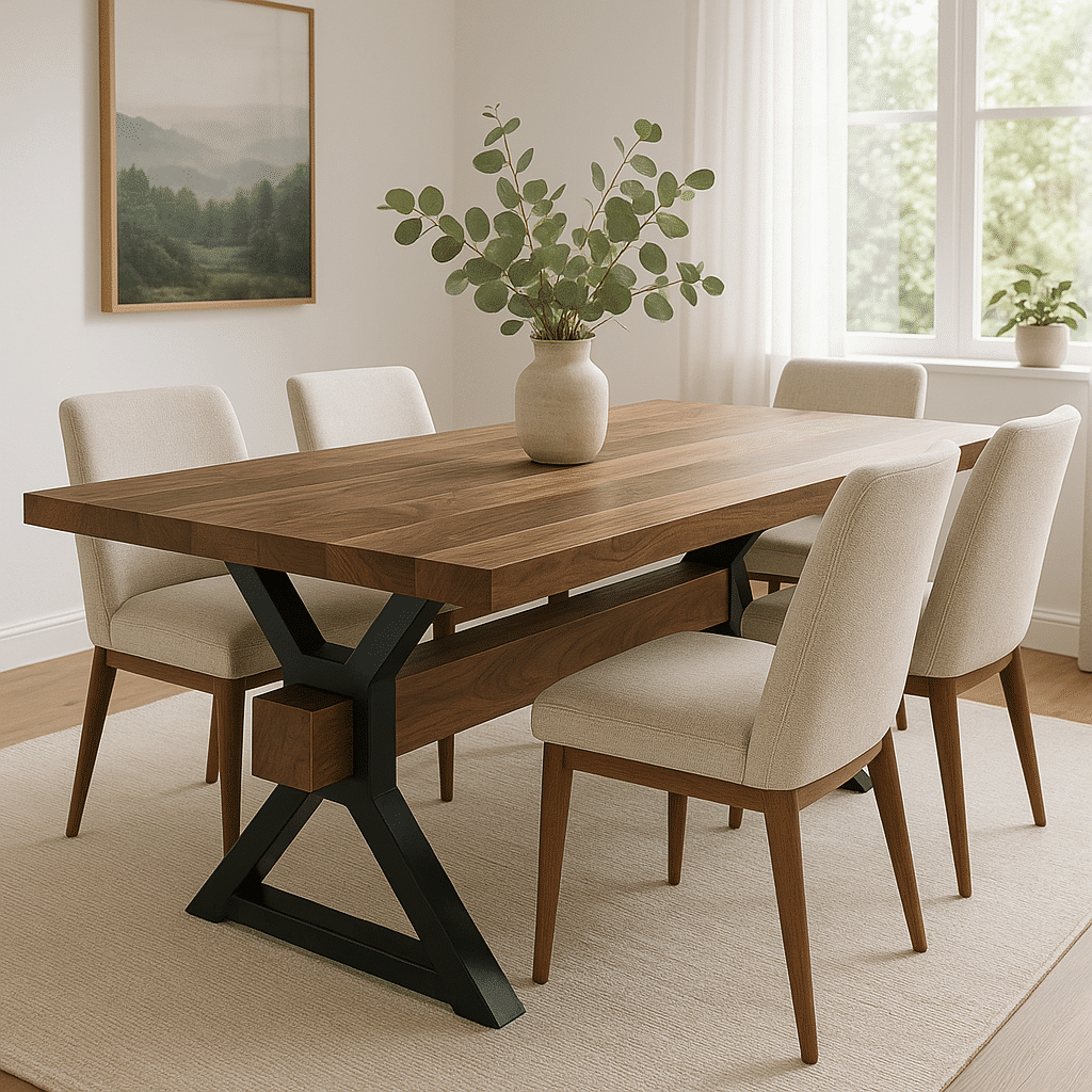 how to build a dining table